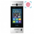 IP Touchscreen Door Intercom Unit with secure Face Recognition and Fingerprint Reader, Silver